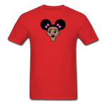 Afro Puffs Girl - red