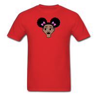 Afro Puffs Girl - red