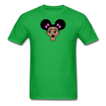Afro Puffs Girl - bright green