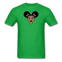 Afro Puffs Girl - bright green