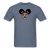 Afro Puffs Girl - denim