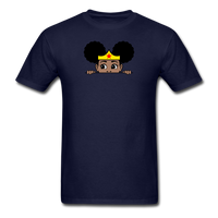 Afro Puff Wonder Woman Girl Peekaboo - navy