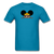 Afro Puff Wonder Woman Girl Peekaboo - turquoise