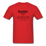 Baddie Definition - red