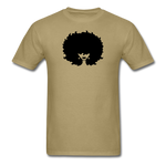 Afro Woman - khaki