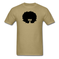 Afro Woman - khaki