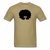 Afro Woman - khaki