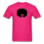 Afro Woman - fuchsia
