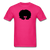 Afro Woman - fuchsia