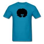 Afro Woman - turquoise