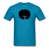 Afro Woman - turquoise