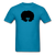 Afro Woman - turquoise