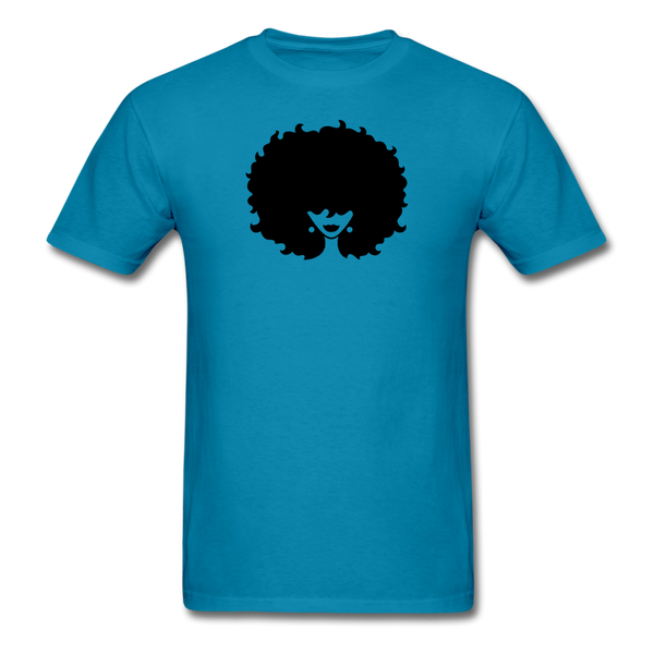 Afro Woman - turquoise