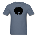 Afro Woman - denim