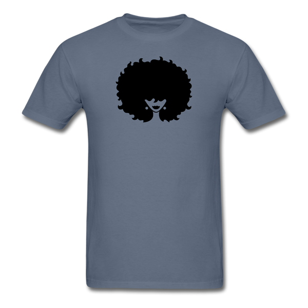 Afro Woman - denim