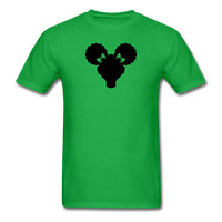 Afro Puffs Girl - bright green