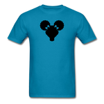 Afro Puffs Girl - turquoise