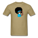 Afro Woman Doctor Nurse - khaki