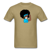 Afro Woman Doctor Nurse - khaki