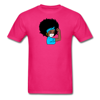 Afro Woman Doctor Nurse - fuchsia