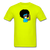 Afro Woman Doctor Nurse - safety green