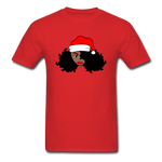 Afro Santa Claus Girl - red