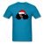 Afro Santa Claus Girl - turquoise