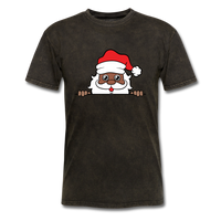 Peekaboo Black Santa - mineral black