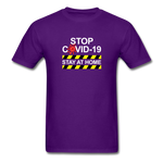 Stop Covid - purple