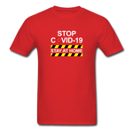 Stop Covid - red