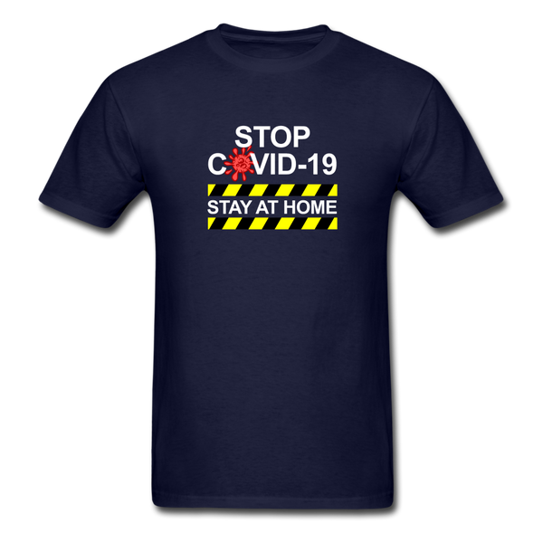 Stop Covid - navy