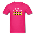 Stop Covid - fuchsia