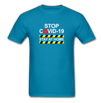 Stop Covid - turquoise