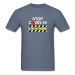 Stop Covid - denim