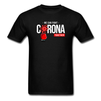 We Can Fight Corona Together - black