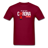 We Can Fight Corona Together - burgundy