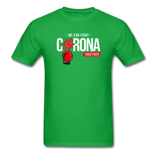 We Can Fight Corona Together - bright green