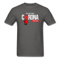 We Can Fight Corona Together - charcoal