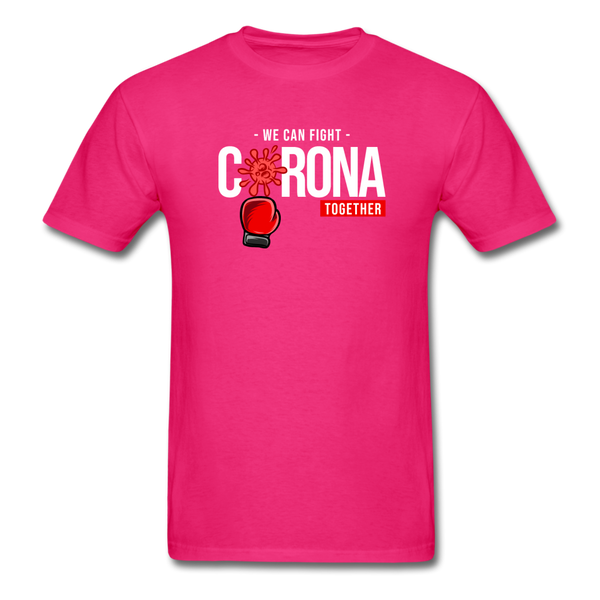 We Can Fight Corona Together - fuchsia