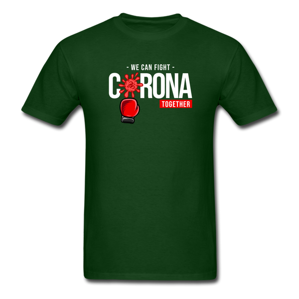 We Can Fight Corona Together - forest green