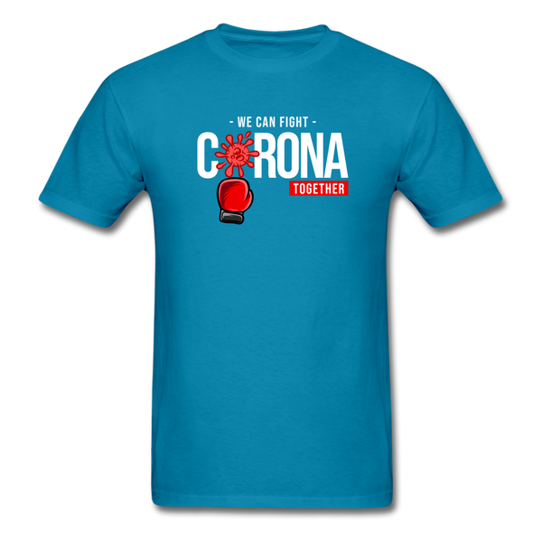 We Can Fight Corona Together - turquoise