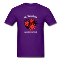 Together We Can Kill The Virus - purple
