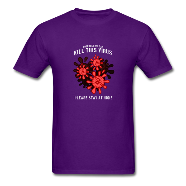 Together We Can Kill The Virus - purple