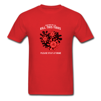 Together We Can Kill The Virus - red