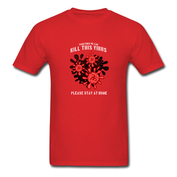 Together We Can Kill The Virus - red