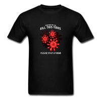 Together We Can Kill The Virus - black