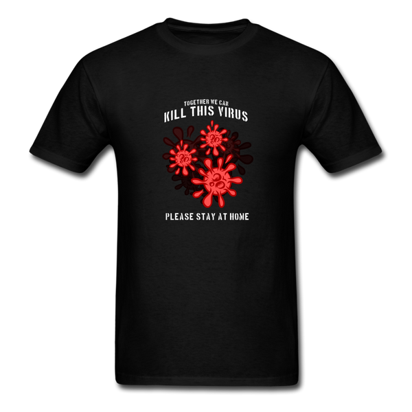 Together We Can Kill The Virus - black