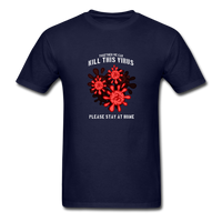 Together We Can Kill The Virus - navy