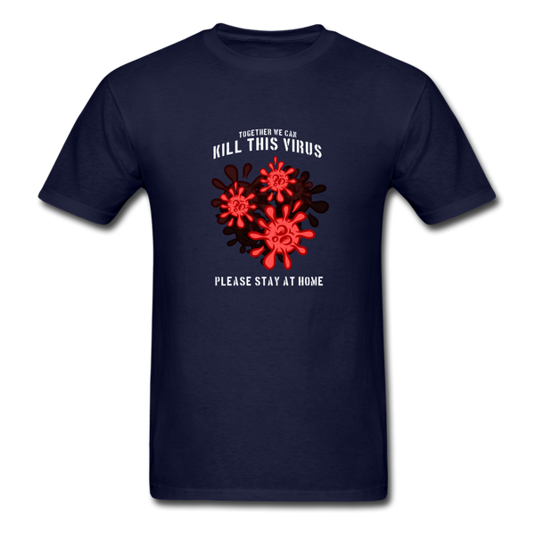 Together We Can Kill The Virus - navy