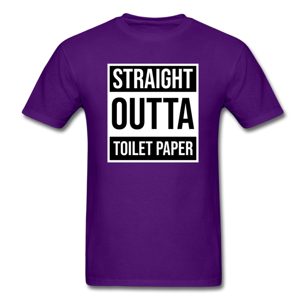 Straight Outta Toilet Paper - purple